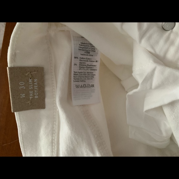 Madewell Simboy Jeans in white tile - Picture 6 of 6